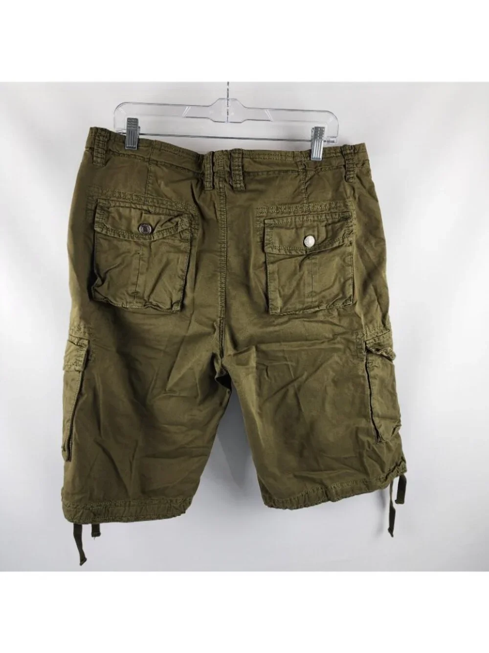 Wenven Shorts Mens 36 Green Work Outdoor Cargo Shorts (36x12) NWT